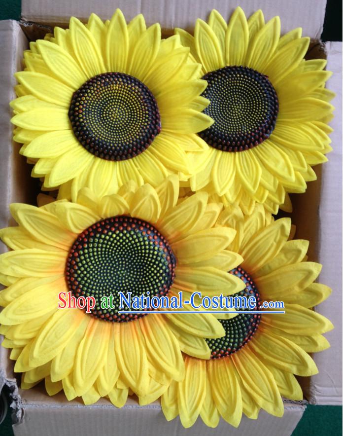 0.5 Meter Large Chinese Sunflower Dance Props for Adults or Kids