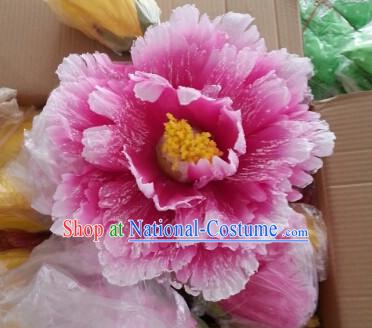 0.4 Meter Chinese Peony Flower Dance Props for Adults or Kids