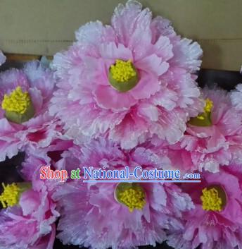 0.4 Meter Chinese Peony Flower Dance Props for Adults or Kids