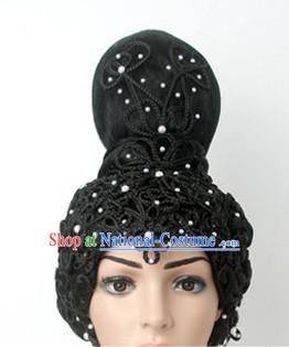 Asian Ancient Classical Empress Princess Hairpins Hair Accessories and Wig Set