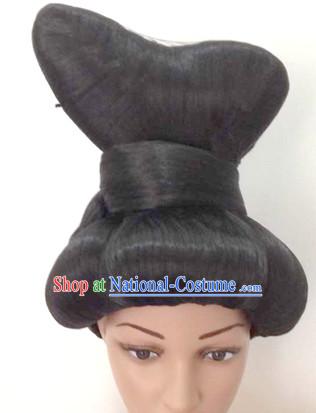 Chinese Ancient Lady Black Wig Wigs