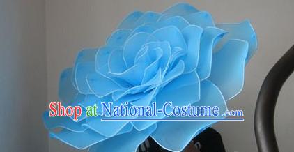 0.7 Meter Big Flower Dance Props Props for Dance Dancing Props for Sale for Kids Dance Stage Props Dance Cane Props Umbrella Children Adults