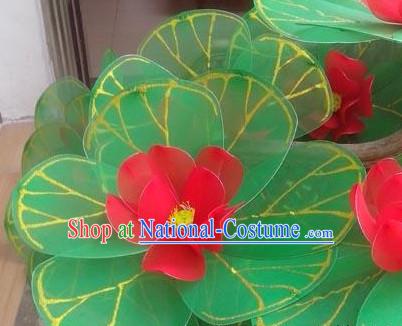 Big Handmade Lotus Dance Props Props for Dance Dancing Props for Sale for Kids Dance Stage Props Dance Cane Props Umbrella Children Adults