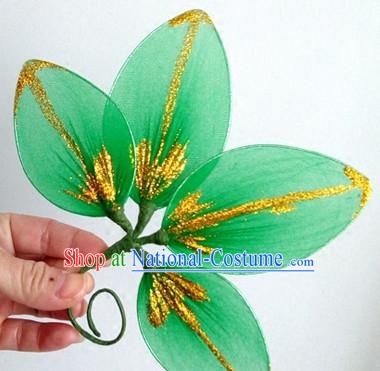 Green Leaf Dance Headpieces