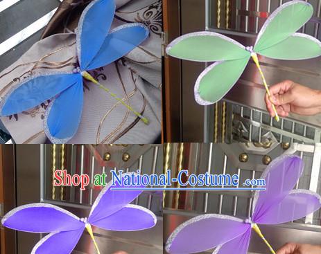 Handmade Dragonfly Dance Props Props for Dance Dancing Props for Sale for Kids Dance Stage Props Dance Cane Props Umbrella Children Adults