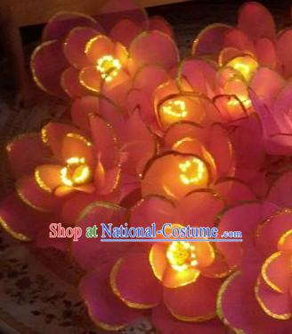 Big Luminous Handmade Lotus Dance Props Props for Dance Dancing Props for Sale for Kids Dance Stage Props Dance Cane Props Umbrella Children Adults