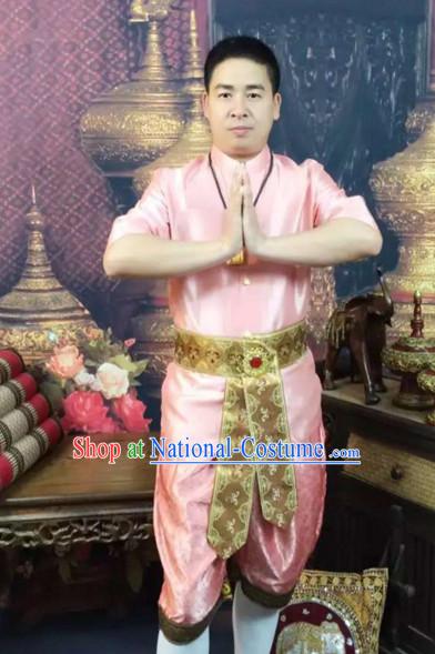 Traditional National Thai Garment Dress Thai Traditional Dress Dresses Wedding Dress online for Sale Thai Clothing Thailand Clothes