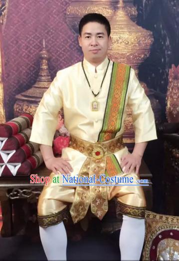 Traditional National Thai Garment Dress Thai Traditional Dress Dresses Wedding Dress online for Sale Thai Clothing Thailand Clothes