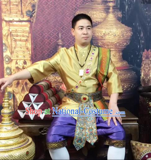 Traditional National Thai Garment Dress Thai Traditional Dress Dresses Wedding Dress online for Sale Thai Clothing Thailand Clothes