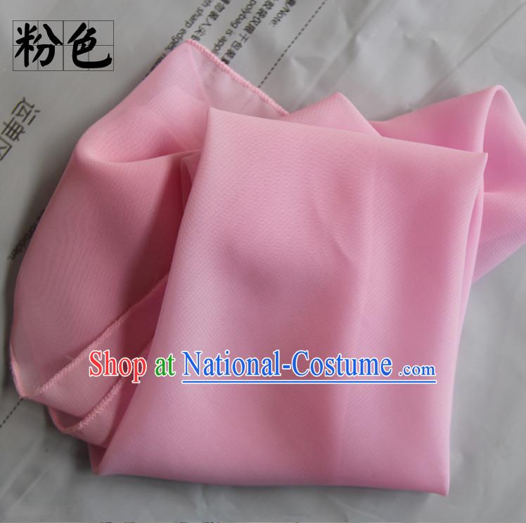 Pink Chinese Classcial Dancing Props Handkerchief