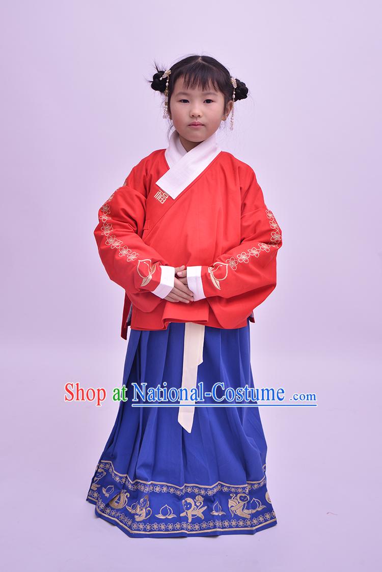 Traditional Hanfu Clothing Dress Buy Male Costume Robe Kimono Dress and Hat Complete Set for Kids Boys