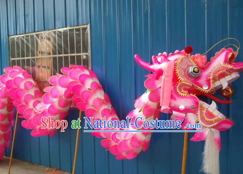 Supreme Beijing Olympic Games Opening Top Traditional Lotus Dragon Dance Costumes Complete Set