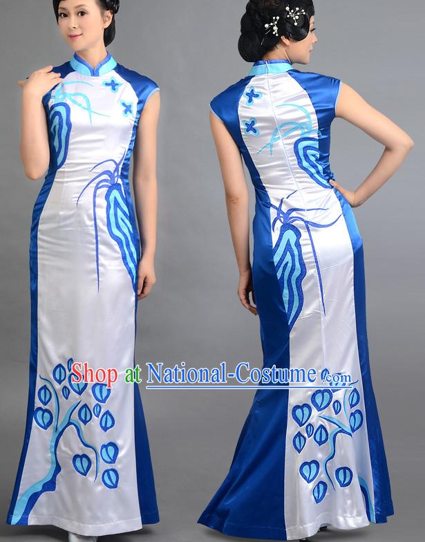 Chinese Competition Stage Classical Dance Costumes Female Dance Costumes Folk Dances Ethnic Dance Fan Dance Dancing Dancewear for Women