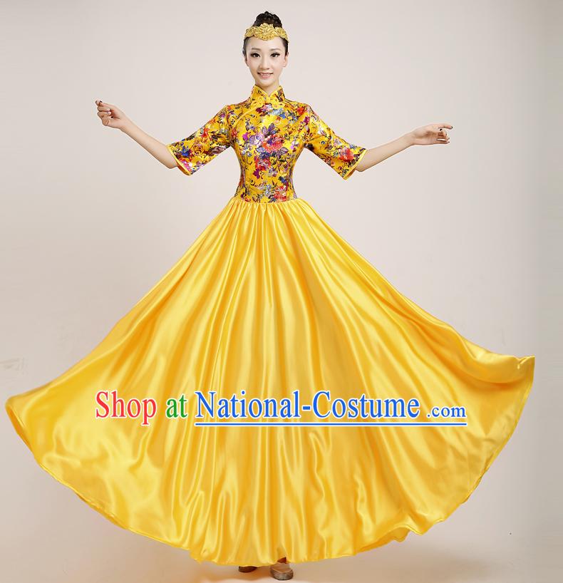 Traditional Chinese Dancewear Costumes Dancer Costumes Girls Dance Lyrical Dance Costume Ballroom Comtemporary Recital Dancewear Costume