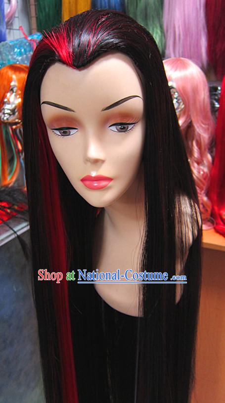 Chinese Traditional Scholar Swordsmen Wig Ancient Knight Men Wigs Ladies Wigs Male Lace Front Wigs Custom Hair Pieces