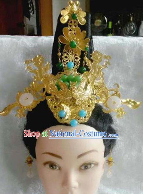 Ancient Chinese Empress Hair Jewelry Hairpieces