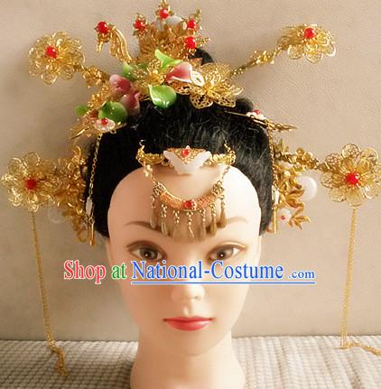 Ancient Chinese Fairy Beauty Hair Jewelry Hairpieces