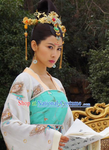 Ancient Chinese Prtincess Royal Imperial Hair Jewelry Hairpieces