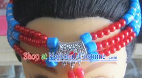 Traditional Chinese Tibetan Headdress for Women