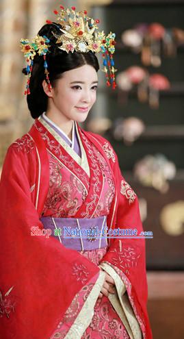 Ancient Chinese Prtincess Royal Imperial Hair Jewelry Hairpieces