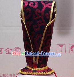 Traditional Chinese Opera Hat Hair Jewelry Hairpieces