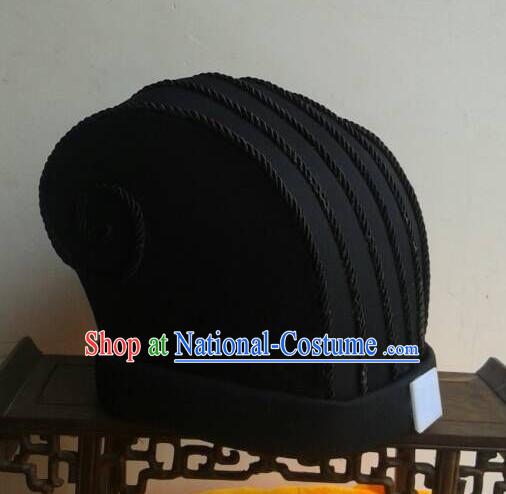 Ancient Asian Chinese Headdress Oriental Headwear Official Hat for Men Boys