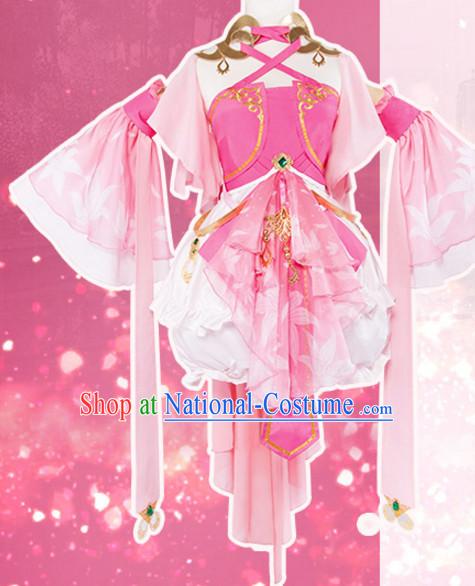 Chinese Superheroine Fairy Cosplay Costumes Complete Set for Women