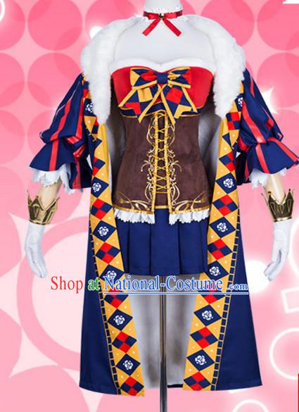 Chinese Superheroine Fairy Cosplay Costumes Complete Set for Women