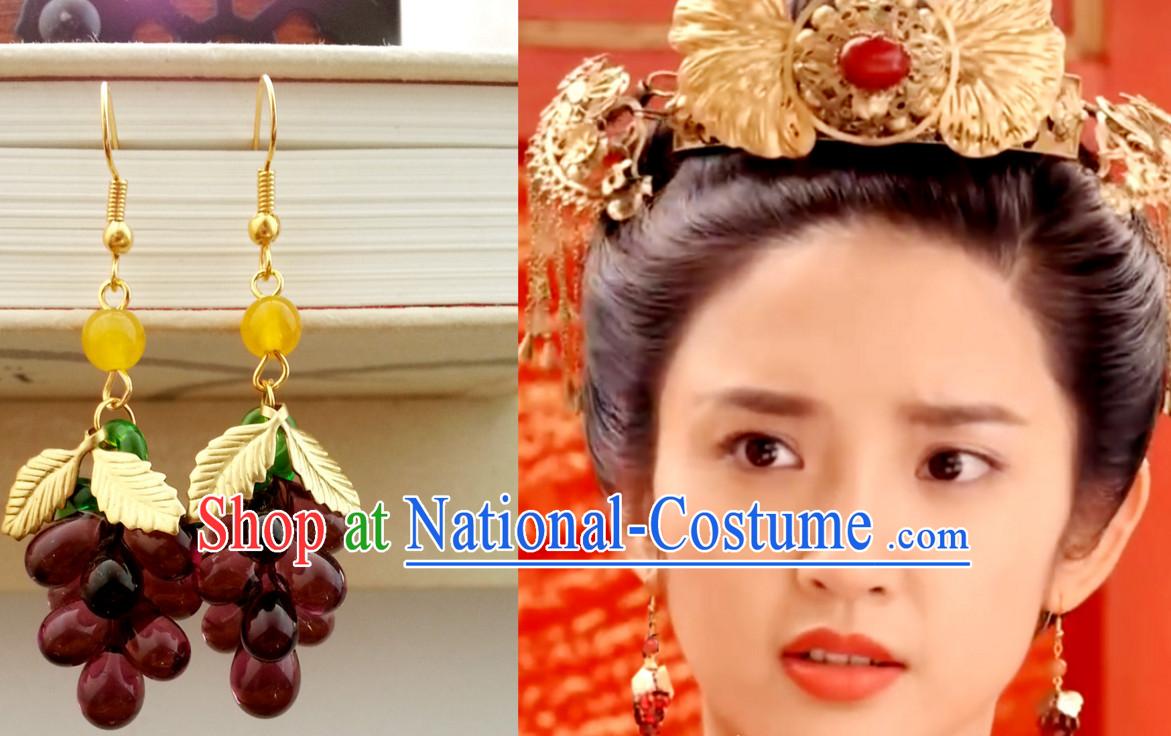 Ancient Chinese Handmade Princess Earrings