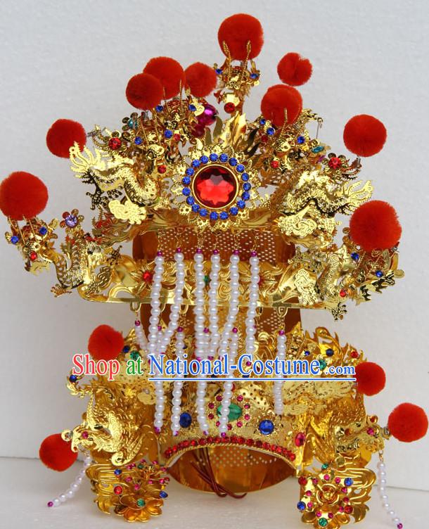 Chinese Traditional Opera Helmet Hat