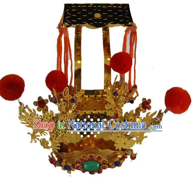 Chinese Traditional Opera Helmet Hat