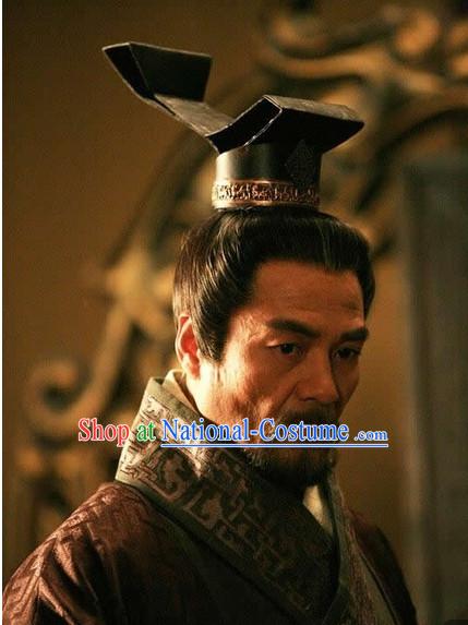 Chinese Qin Dynasty Male Hairstyles Chancellor Coronet for Men