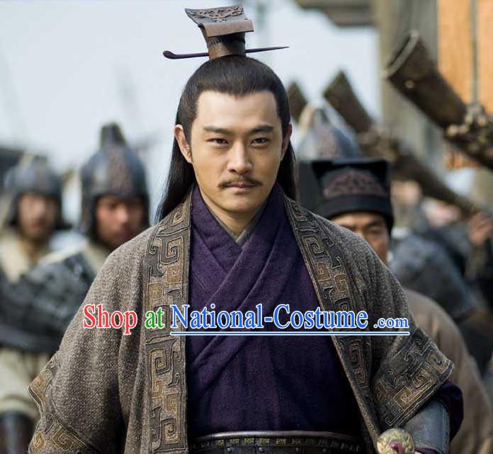 Three Kingdom Male Hairstyles Zhou Yu Coronet for Men