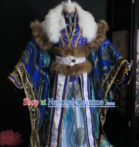 Gorgeous Chinese Emperor Prince Costumes Ancient Chinese Clothing Complete Set for Men