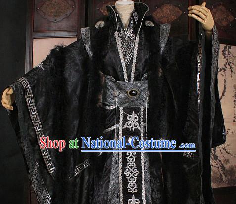 Gorgeous Chinese Emperor Prince Costumes Ancient Chinese Clothing Complete Set for Men