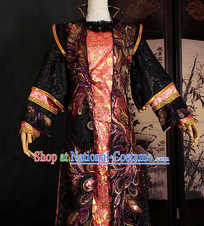 Gorgeous Chinese Emperor Prince Costumes Ancient Chinese Clothing Complete Set for Men