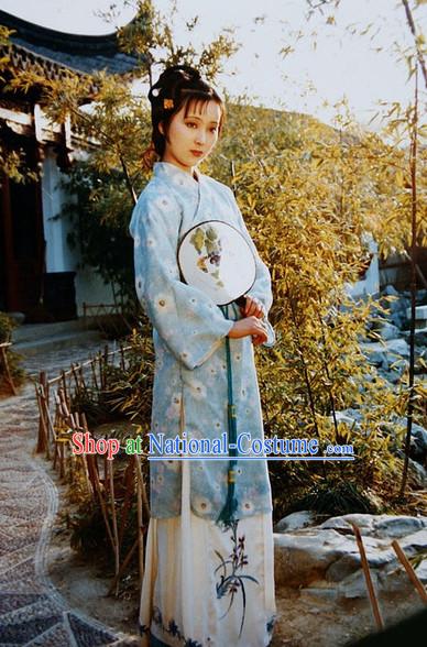 Dream of Red Chamber Lin Daiyu Costume Complete Set for Women or Girls