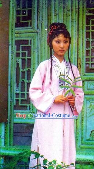 Dream of Red Chamber Lin Daiyu Costumes Complete Set for Women or Girls