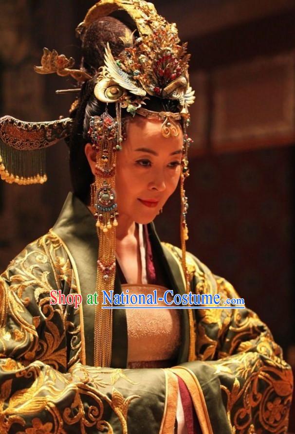 Ancient Chinese Traditional Style Empress Hair Accessories for Women Girls