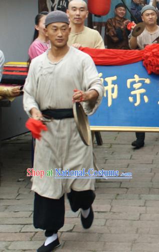 Ancient Chinese Style Peasant Costumes Complete Set for Men or Boys