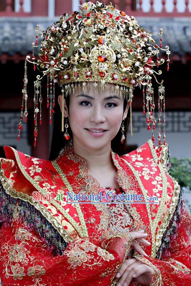 Traditional Ancient Chinese Style Bridal Wedding Hat for Women