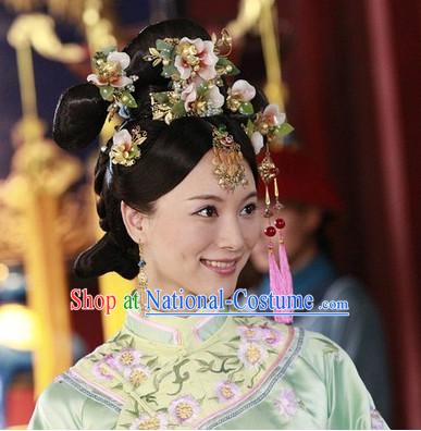 Traditional Ancient Chinese Style Imperial Palace Royal Headpieces Hair Jewelry for Women and Girls