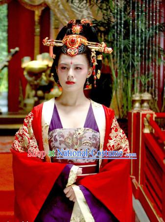 Traditional Ancient Chinese Style Imperial Palace Royal Headpieces Hair Jewelry for Women and Girls