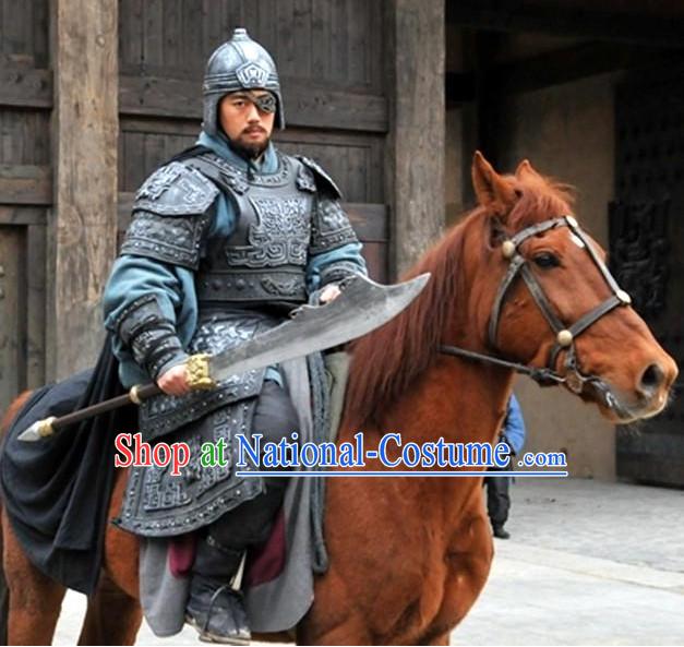 Custom Made Ancient Chinese Style TV Drama Film Armor Costumes Complete Set