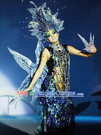 Custom Tailored Custom Make Made to Order Custom Made Professional Stage Performance Costumes