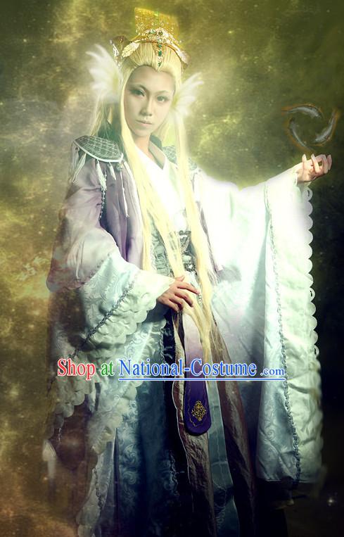 Chinese Cartoon Character Cosplay Costumes Complete Set for Men