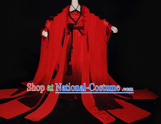 Imperial Royal Ancient Chinese Princess Clothing Complete Set for Women