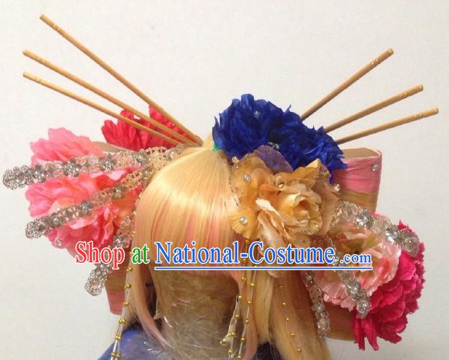 Ancient Chinese Imperial Royal Princess Hair Jewelry Headdress Hairpieces Hair Accessories