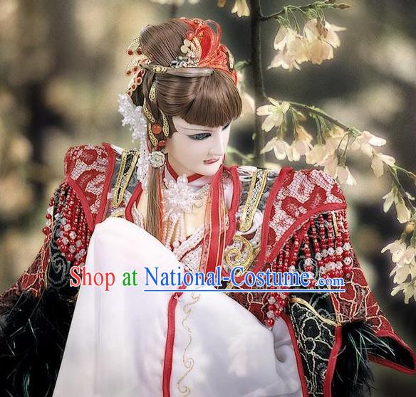 Ancient Chinese Imperial Royal Princess Hair Jewelry Headdress Hairpieces Hair Accessories