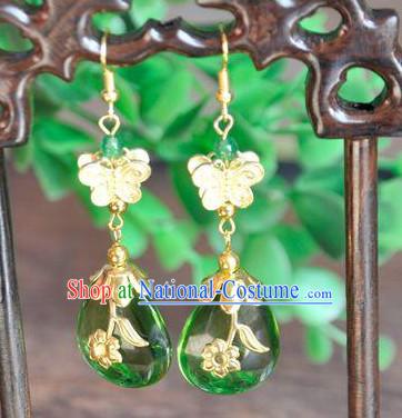 Chinese Traditional Ancient Imperial Empress Earrings